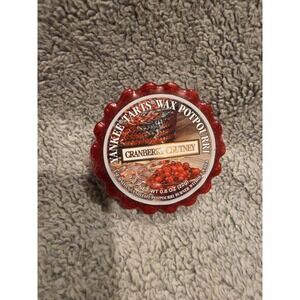 Yankee Candle Wax Tart Discontinued Single Cranberry Chutney